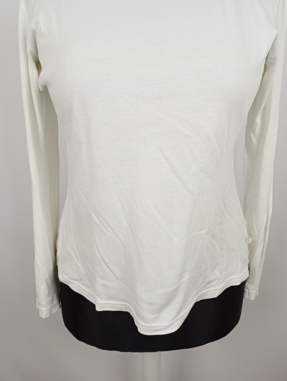 EK5333 Damen Langarmshirt von Street One, weiß, Gr. 442