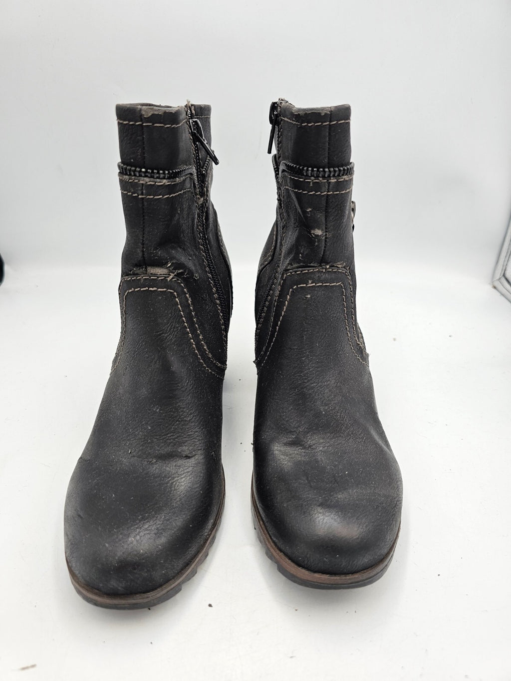 ES0098 Damen Stiefeletten von Graceland, schwarz, Gr. 380
