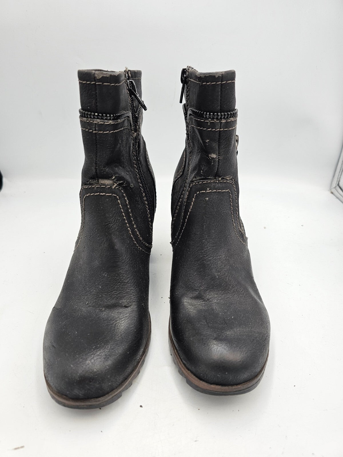 ES0098 Damen Stiefeletten von Graceland, schwarz, Gr. 380
