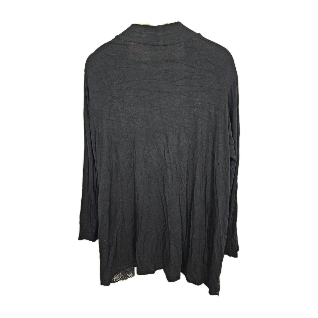 EK8451 Damen Strickjacke, schwarz, Gr.L5