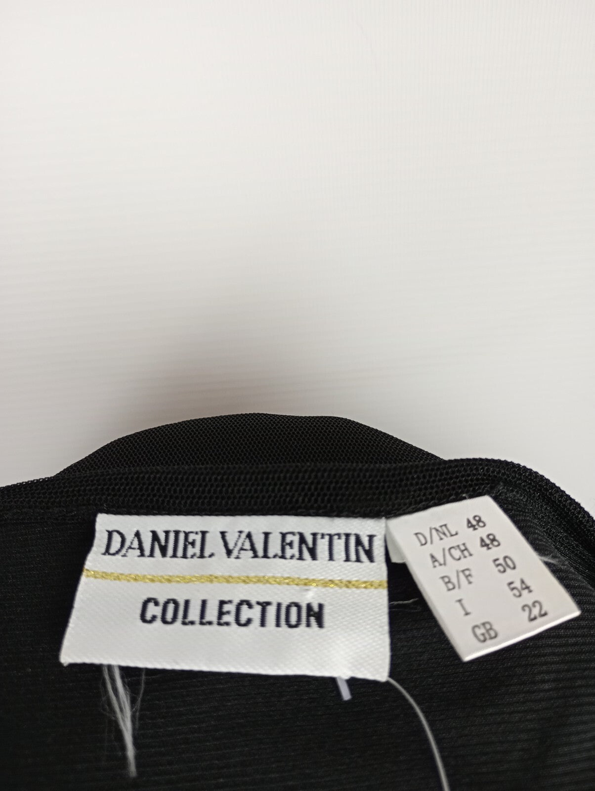 EK5233 Damen Shirt von Daniel Valentin, schwarz, Gr.486