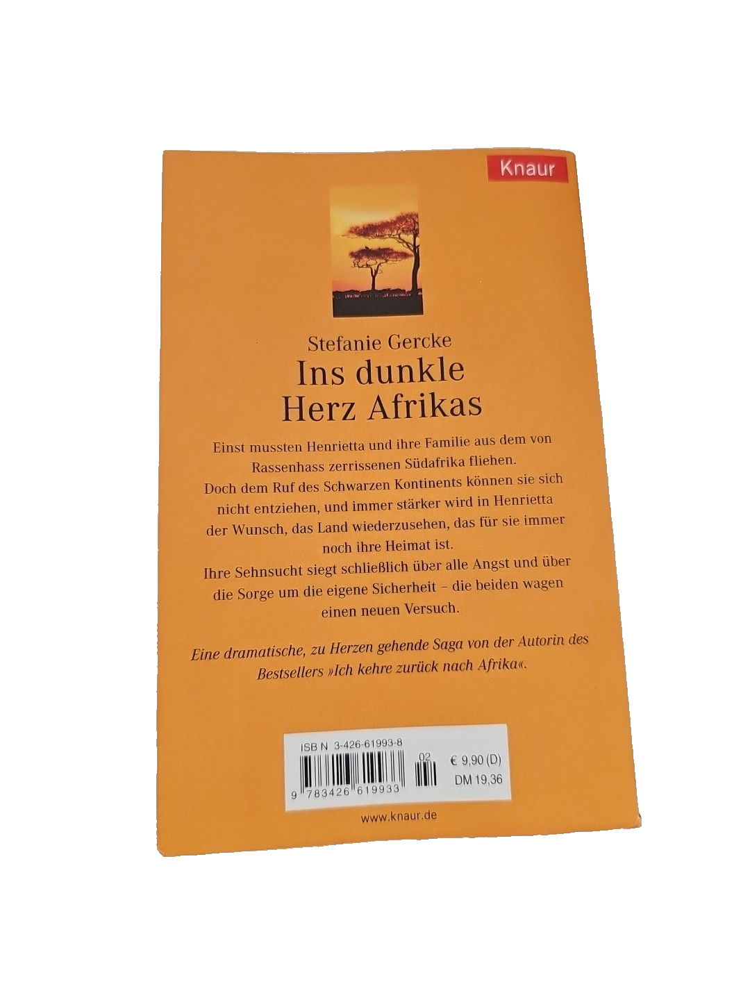 EB3366 Ins dunkle Herz Afrikas - Roman v. Stefanie Gercke - Afrika1