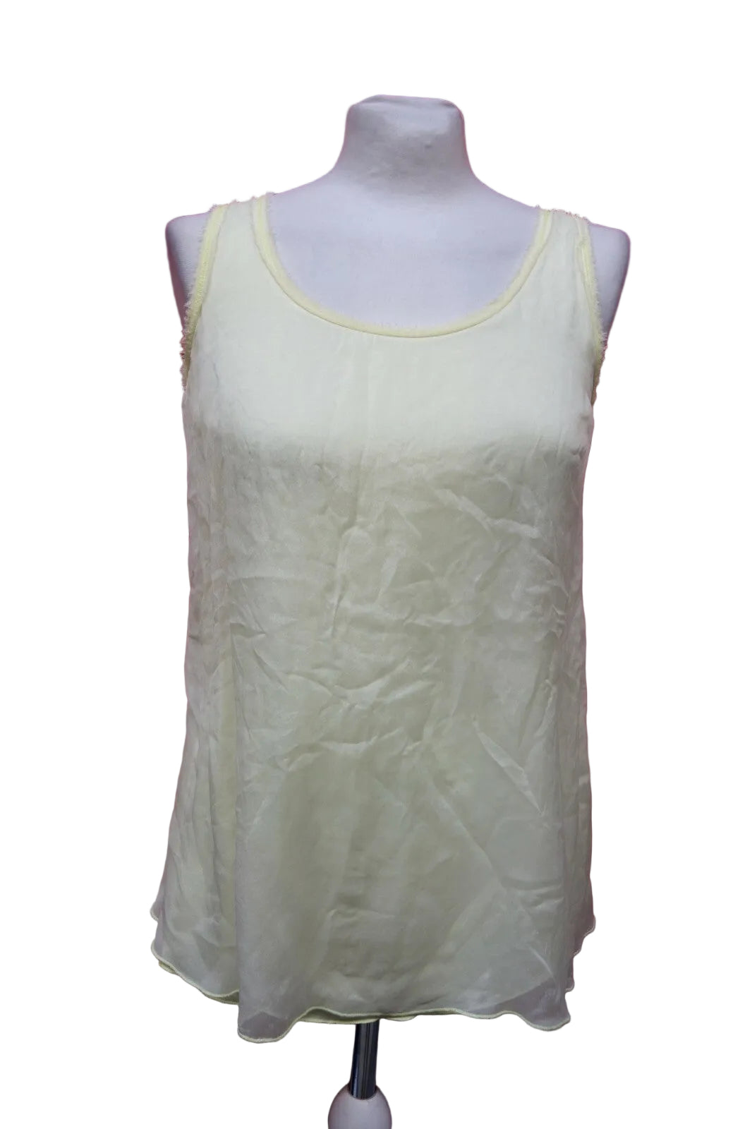 EK0031 Damen Top von Hallhuber, gelb in S0