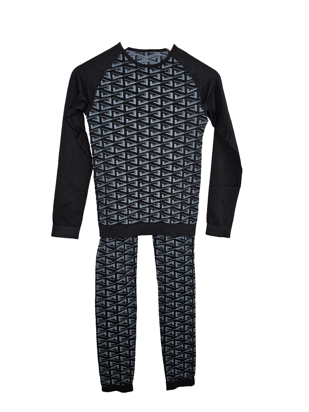 EB7608 Jungen Funktionsunterwäsche von Crivit Pro, schwarz, Gr.158/1640