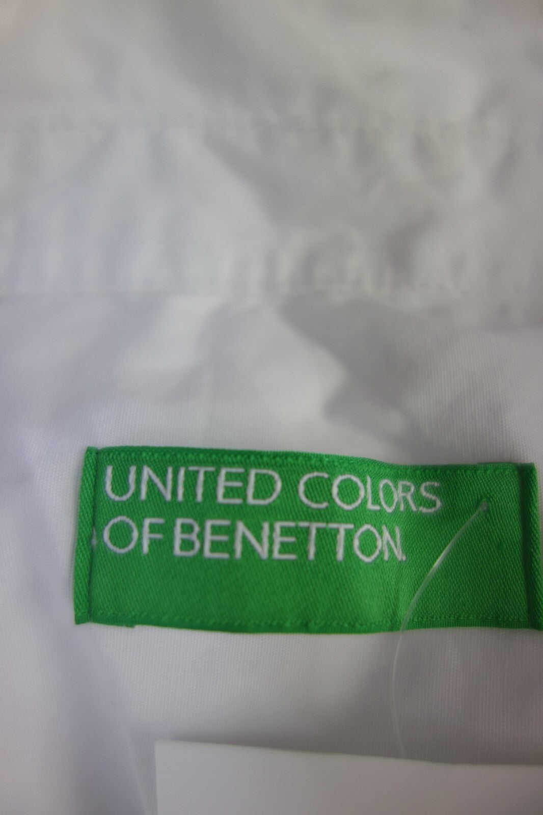 EK4016 Weiße Bluse von United Colors of Benetton, Gr. L4