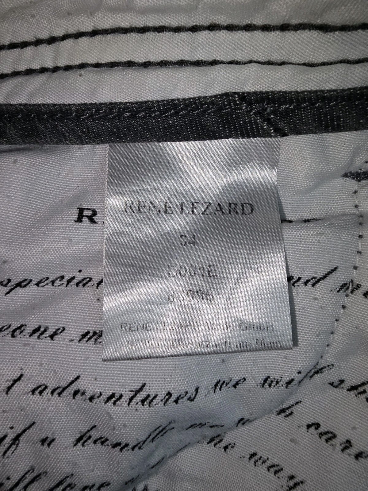 EK6013 Damen Jeans von Rene Lezard, grau, Gr.34 3