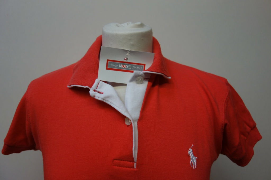 EK0352 Mädchen Poloshirt von Polo Ralph Lauren, koralle, M1