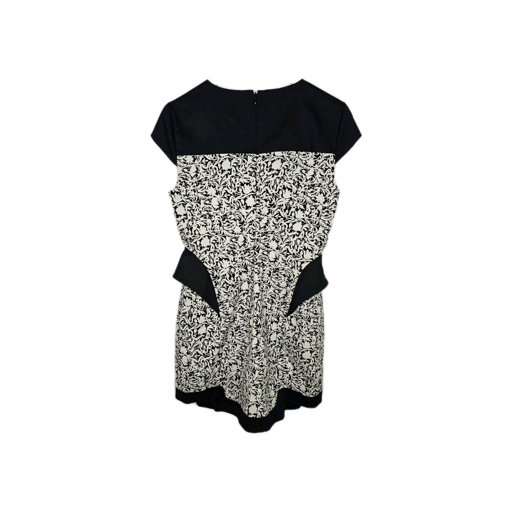 EK10651 Damen Kleid Robert Rodriguez Gr.M Weiß Brustumfang 34cm Länge 59cm 2