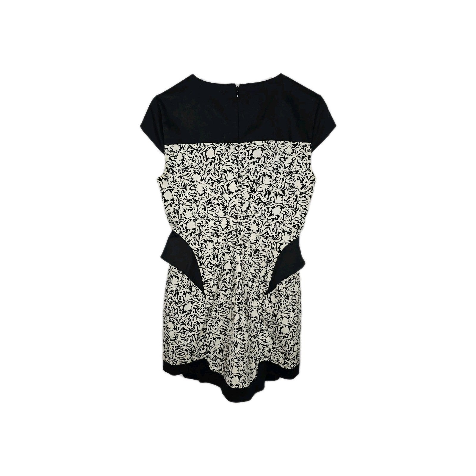 EK10651 Damen Kleid Robert Rodriguez Gr.M Weiß Brustumfang 34cm Länge 59cm 2