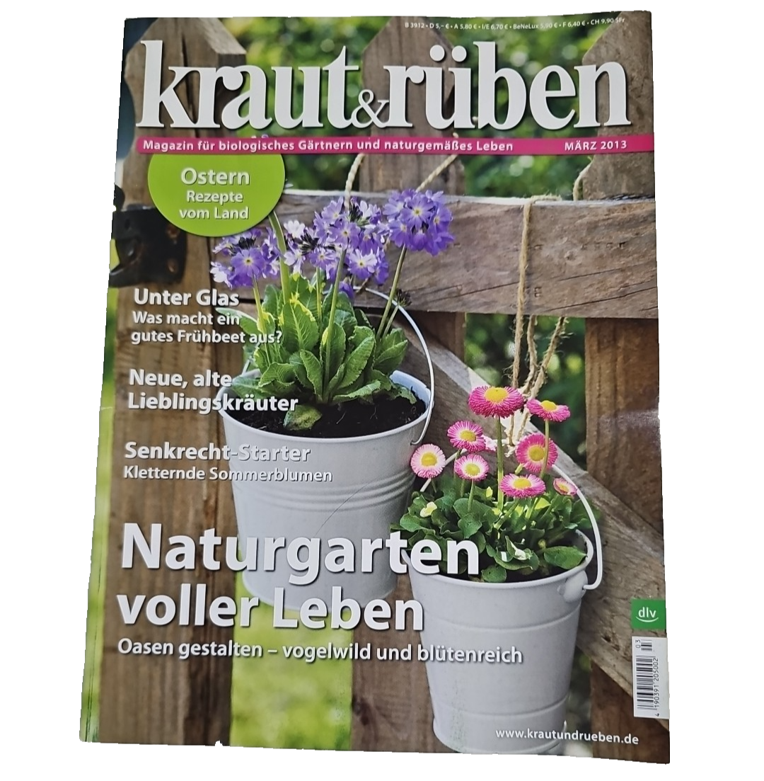EB3499 Kraut und Rüben, 03/2013, biologisches Gärtnern und naturgemäßes Leben0