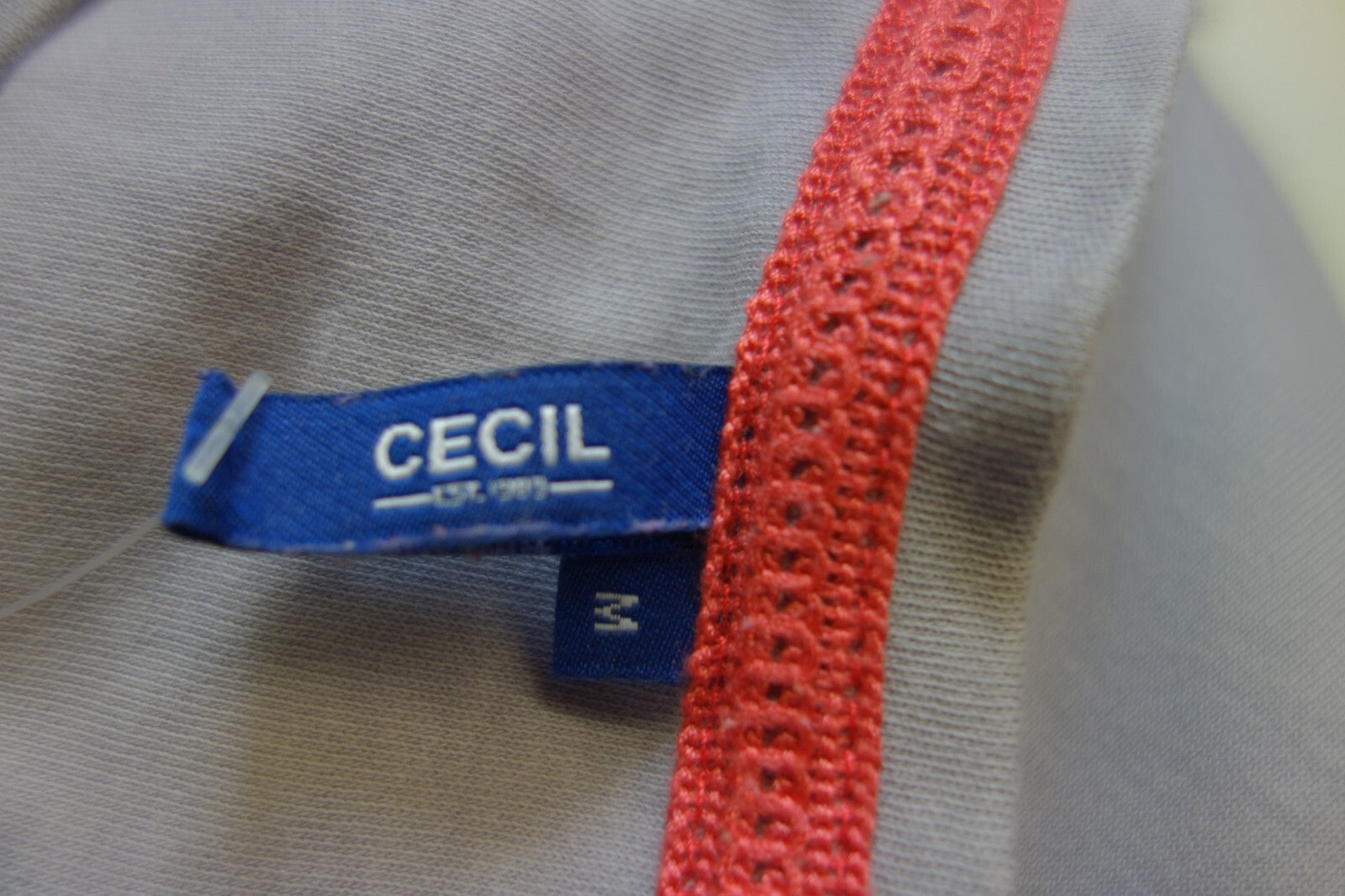 EK0873 Damen T-Shirt von Cecil, grau, Gr.M4