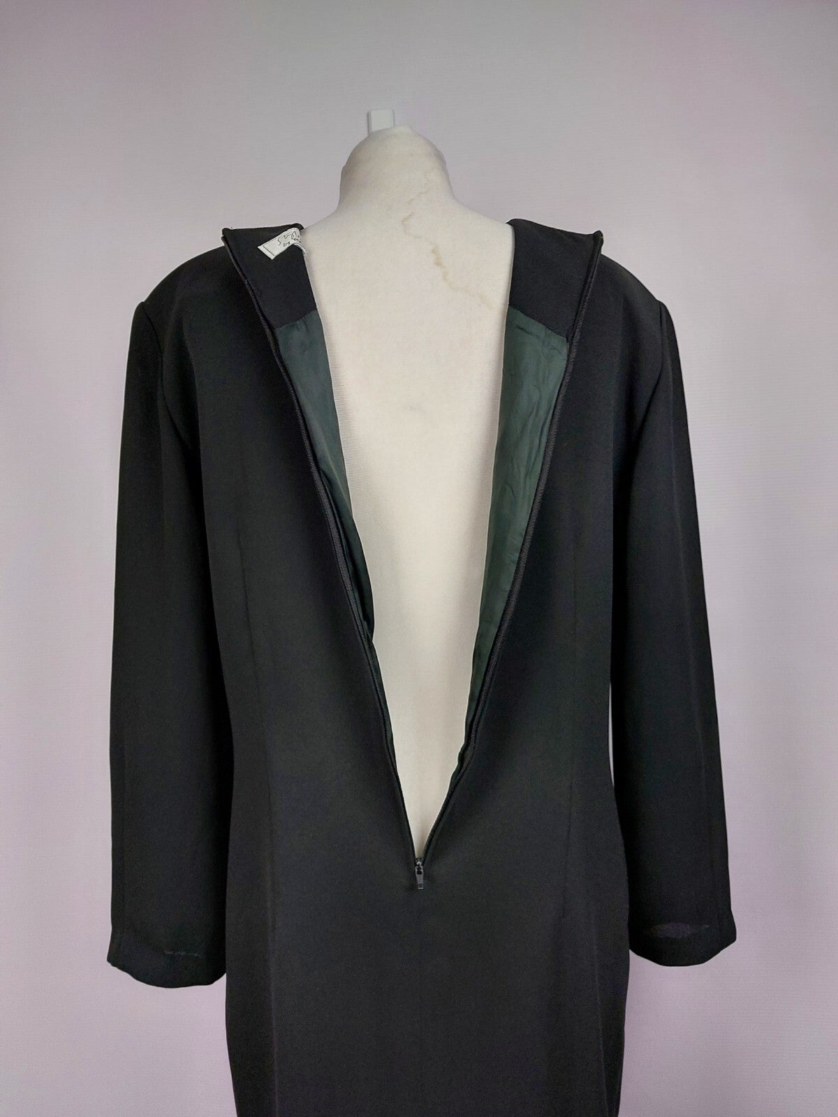EK4744 Damen Kleid von Styled by YORN, schwarz, Gr.425