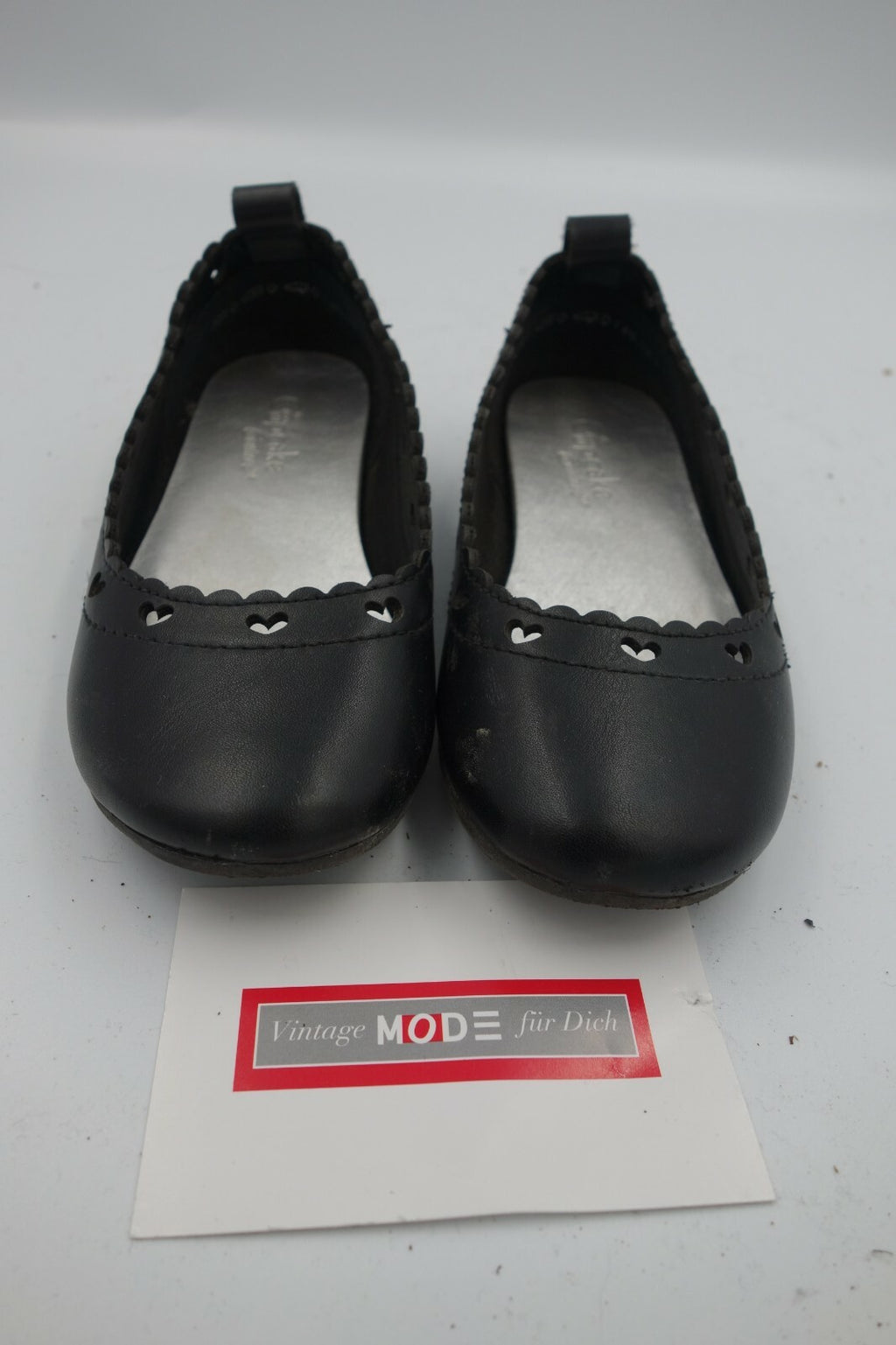 ES0091 Mädchen Ballerinas von Cupcake, schwarz, 260