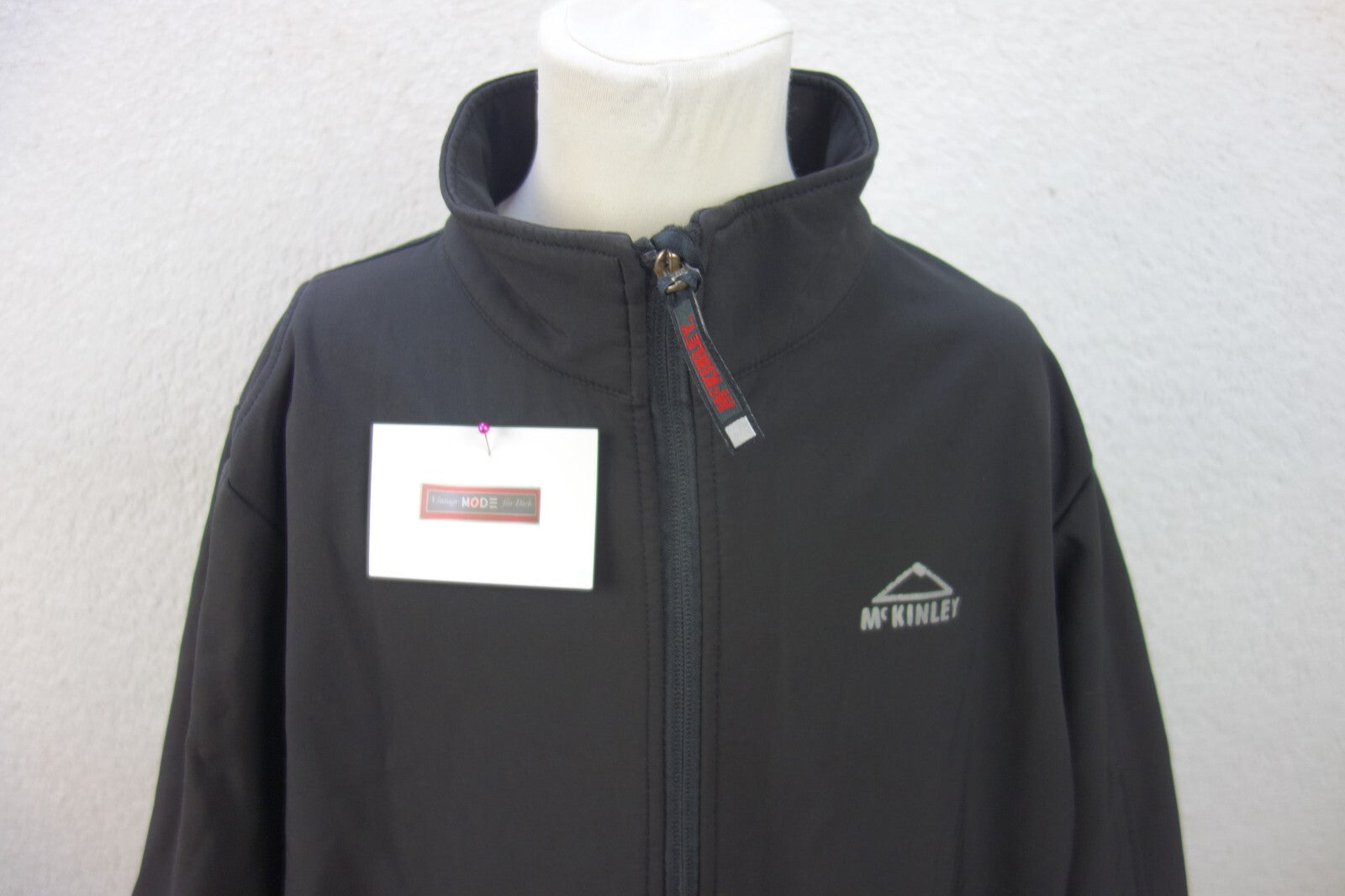 EK4029 Kinder Softshelljacke von McKinley, schwarz, Gr. 1521
