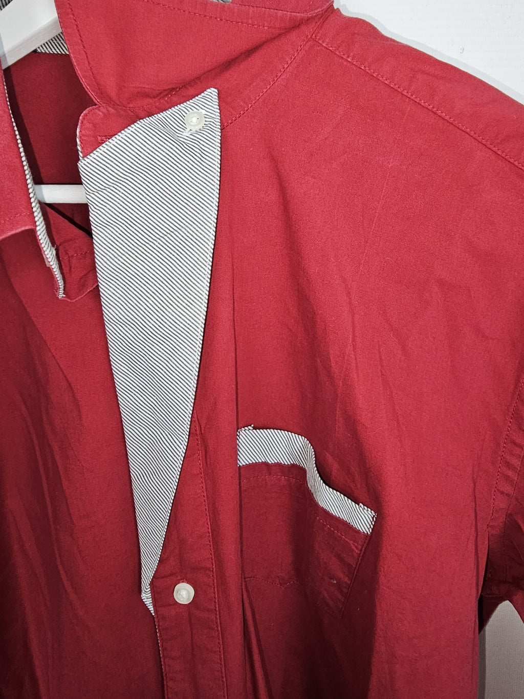 EK7917 Herren Hemd von Merish, Dunkelrot, Gr. 2XL2