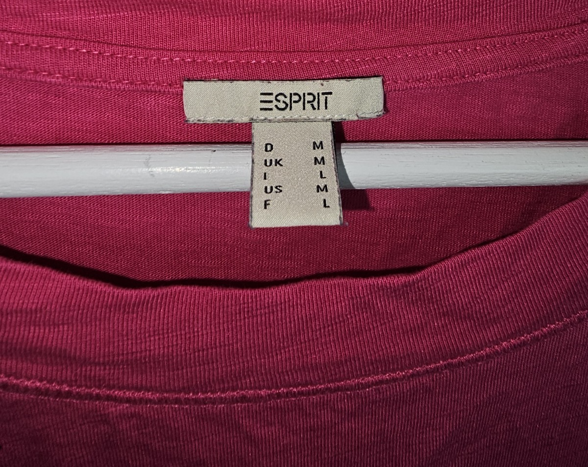 EK7780 Damen Langarmshirt von Esprit, pink, Gr.M2
