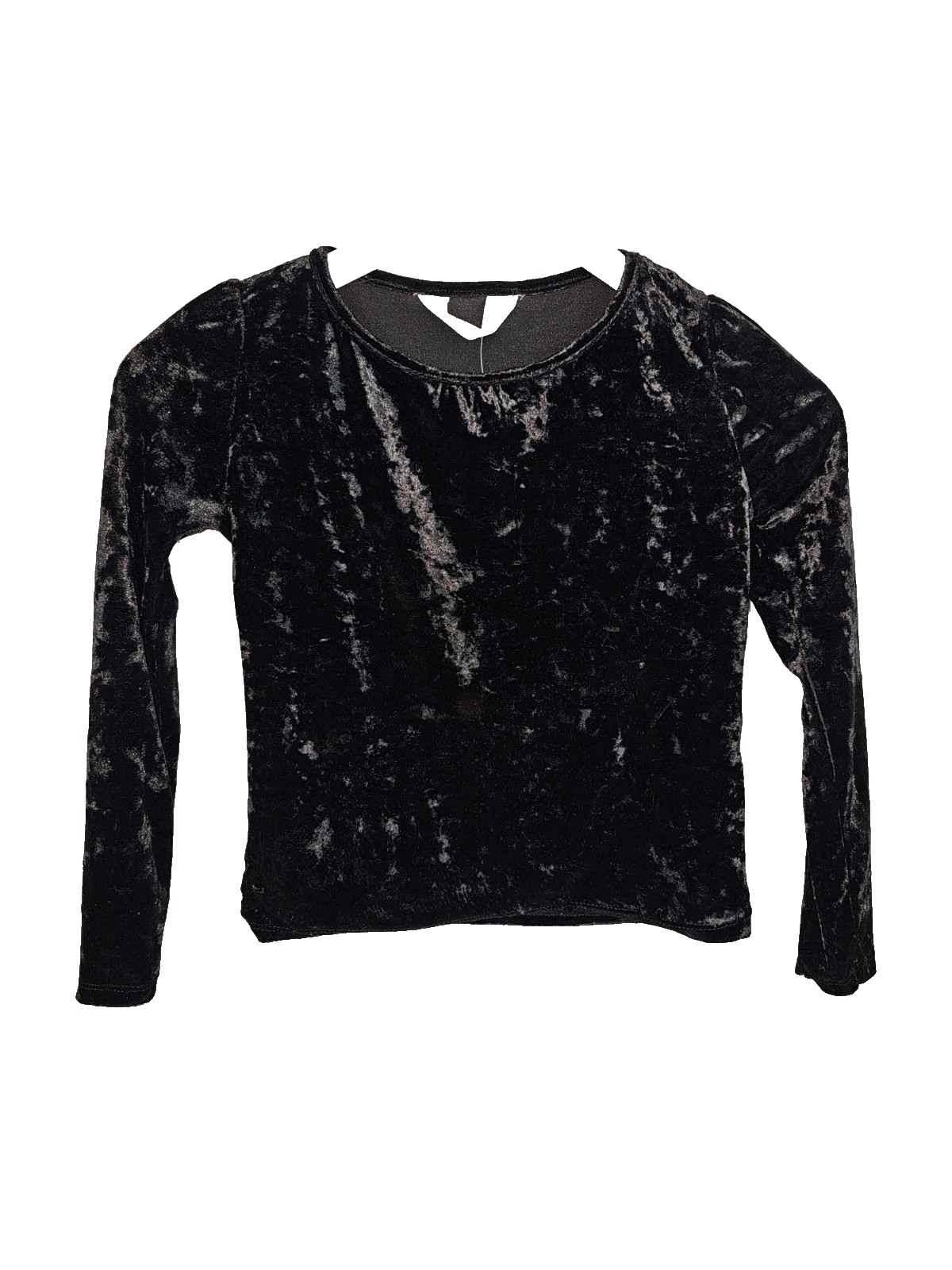 EK7747 Mädchen Pullover von H&M, schwarz, Gr.122/1280