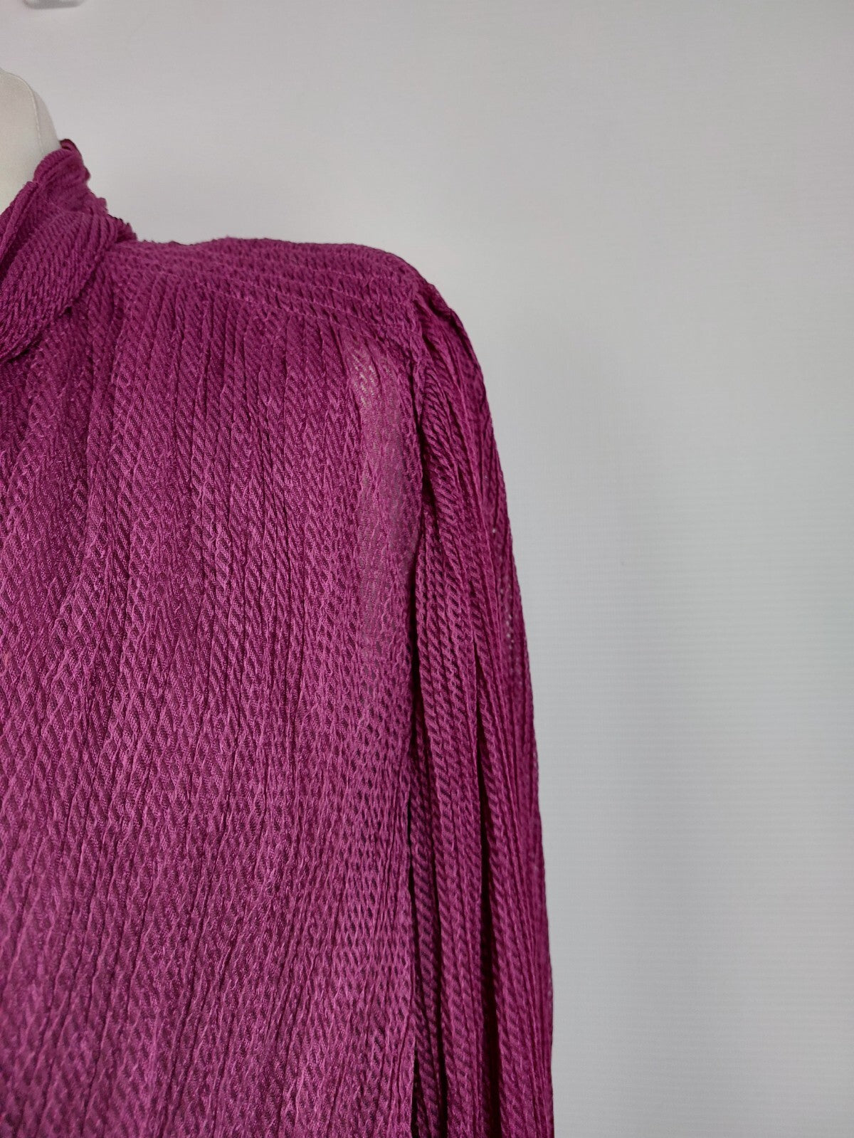 EK2486 Lila Schluppenkleid von FINK für Damen, Gr. 403
