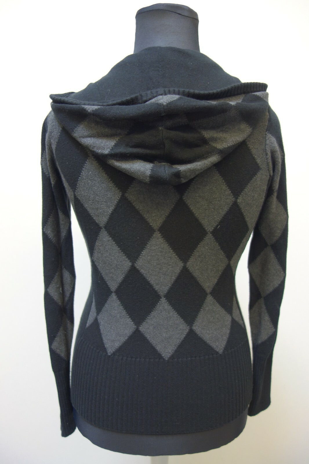 EK0620 Damen Kapuzen Pullover von Hilfiger Denim, schwarz4