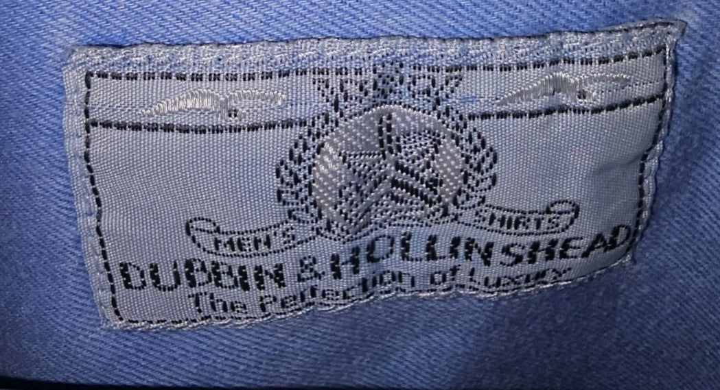 EK4286 Herren Hemd von Dubbin&Hollinshead, blau, Gr.M (39/40)1
