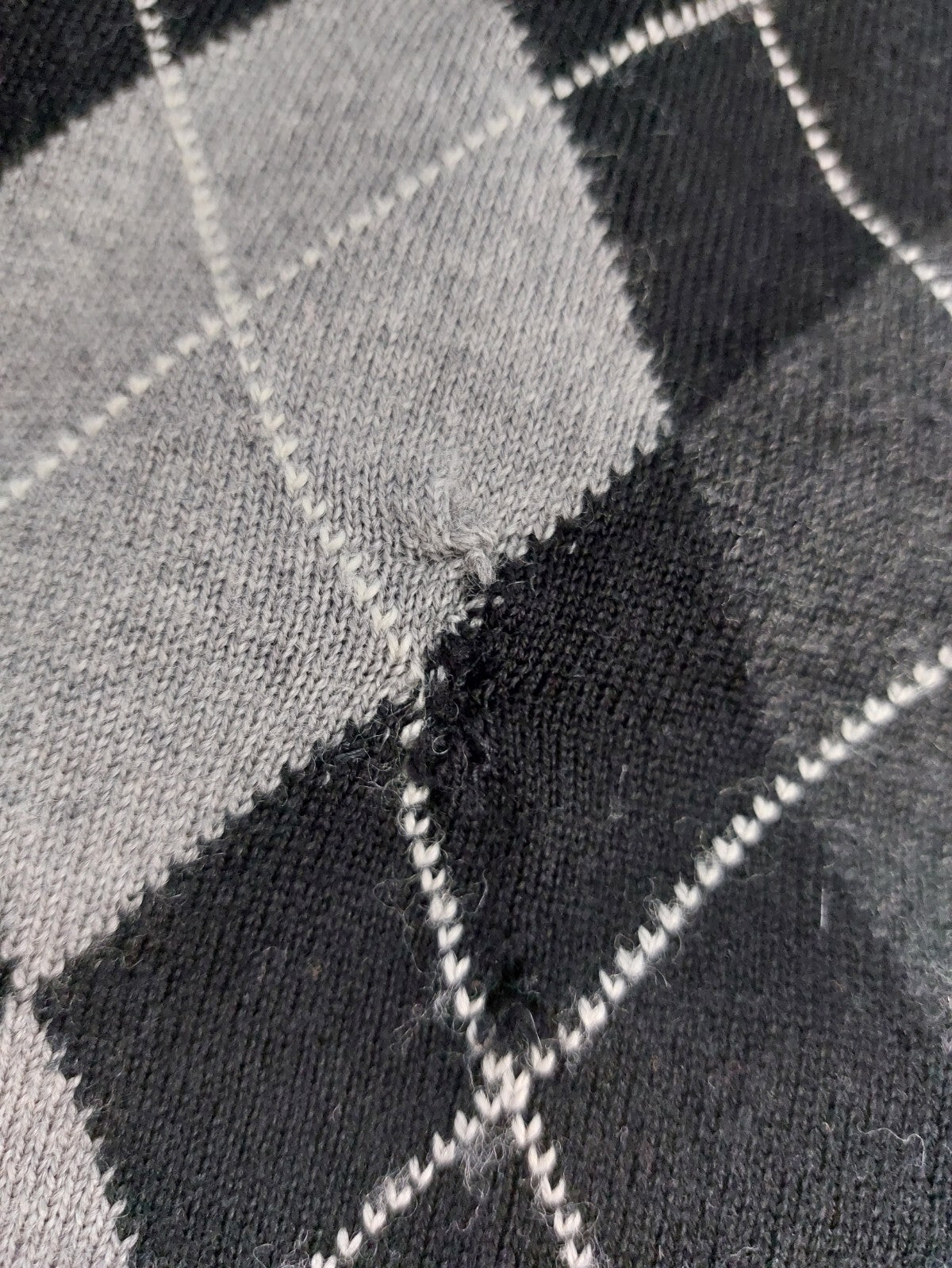 EK4113 Herren Pullover von Burlington, schwarz, grau, Gr. 508