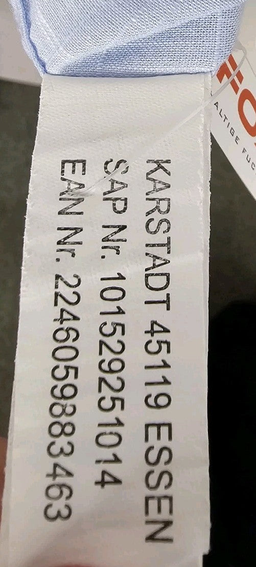 EK9502 Herren Hemd, Hellblau, Gr. Ca.XL3