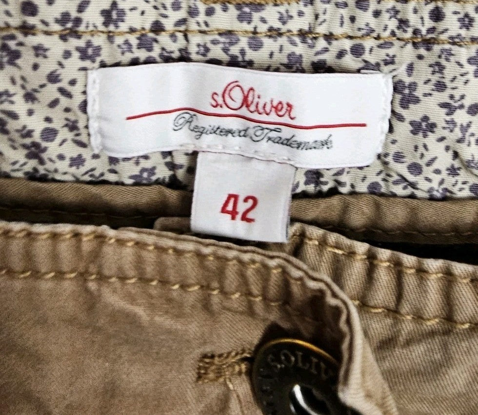 EK8446 Damen Hose von s.Oliver, braun, Gr.422