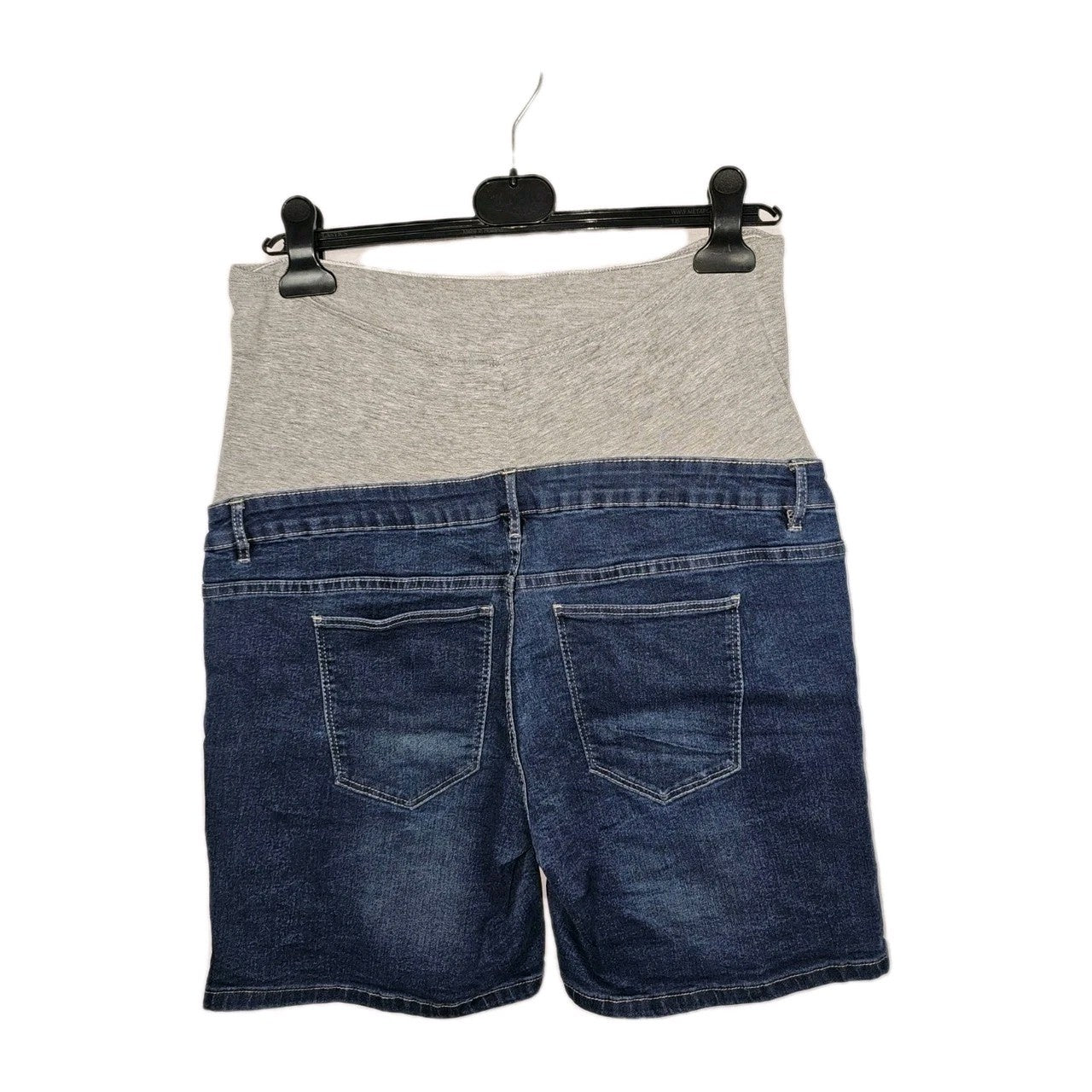 EK1716 Damen Umstandshose / Shorts von Esmara, blau, Gr.46 1