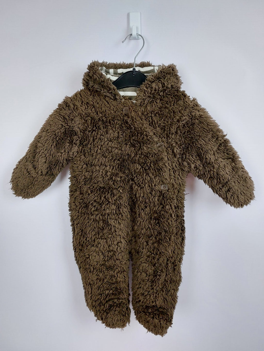 EK2949 Baby Kuschelanzug von Cherokee, braun, Gr. 62 (0-3 M)0