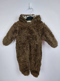 EK2949 Baby Kuschelanzug von Cherokee, braun, Gr. 62 (0-3 M)0