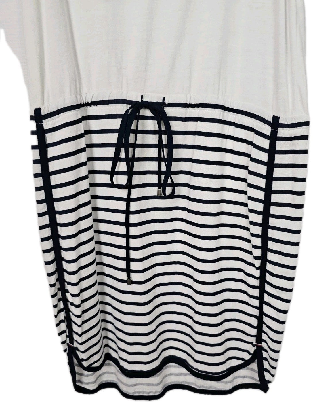 EK5157 Damen Kleid von Tommy Hilfiger Denim,  Weiß, Gr. S1
