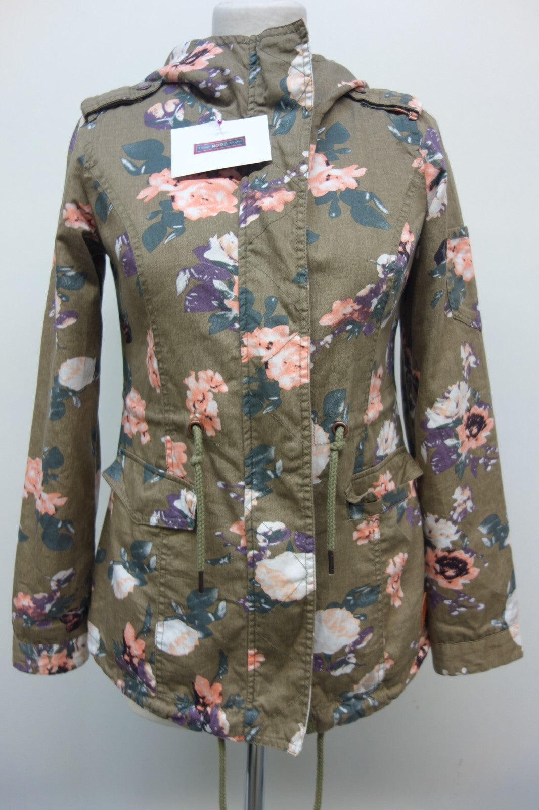 EK3139 Damen leichte Jacke von My Hailys, grün, Gr. XS0