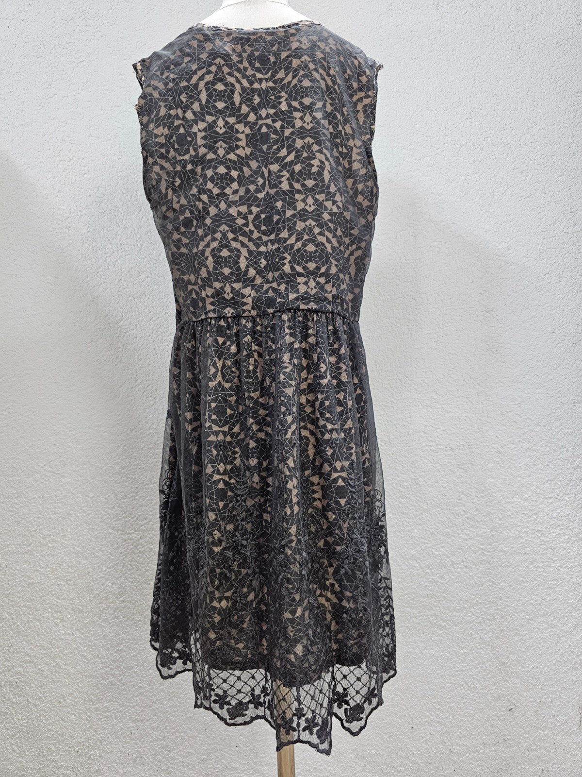 EK6263 Damen Kleid von s.Oliver, braun-grau, Gr.36 (Größentabelle)4