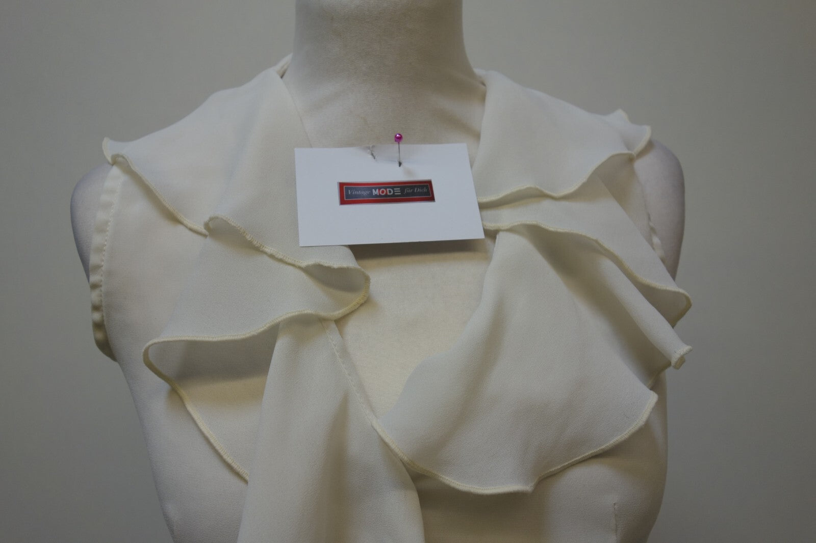 EK3672 Damen Bluse von C&A, cremeweiß, Gr. 362