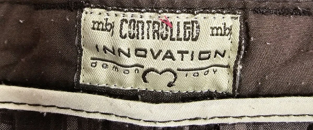 EB10154 Damen Hose von Mbj, braun, Gr.361
