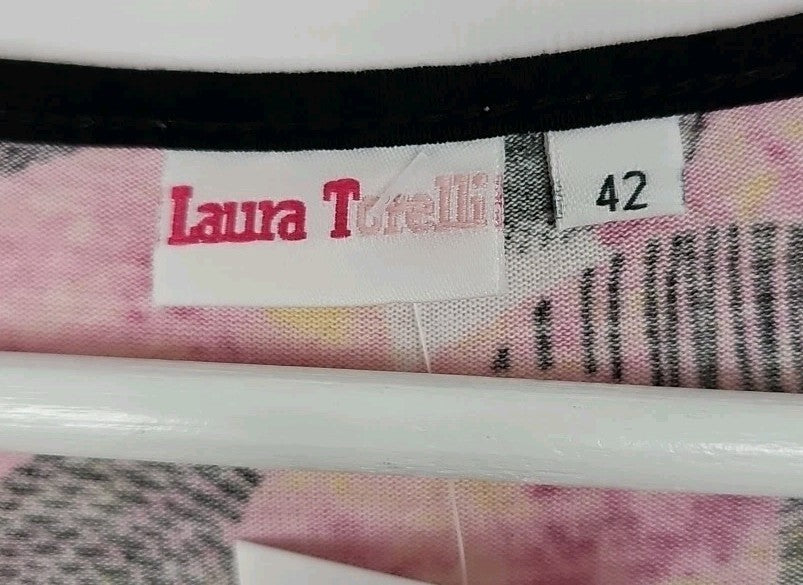 EK9691 Damen T-Shirt Laura Torelli Gr.42 Rosa1