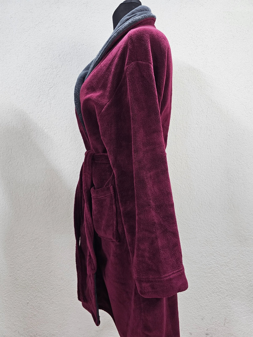 EK5310 Bademantel von Cedar Wood State, bordeaux, Gr. L3