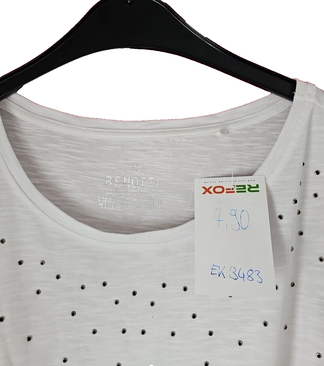 EK3483 Damen Tshirt von Gina Benotti, Weiß, Gr.36/381
