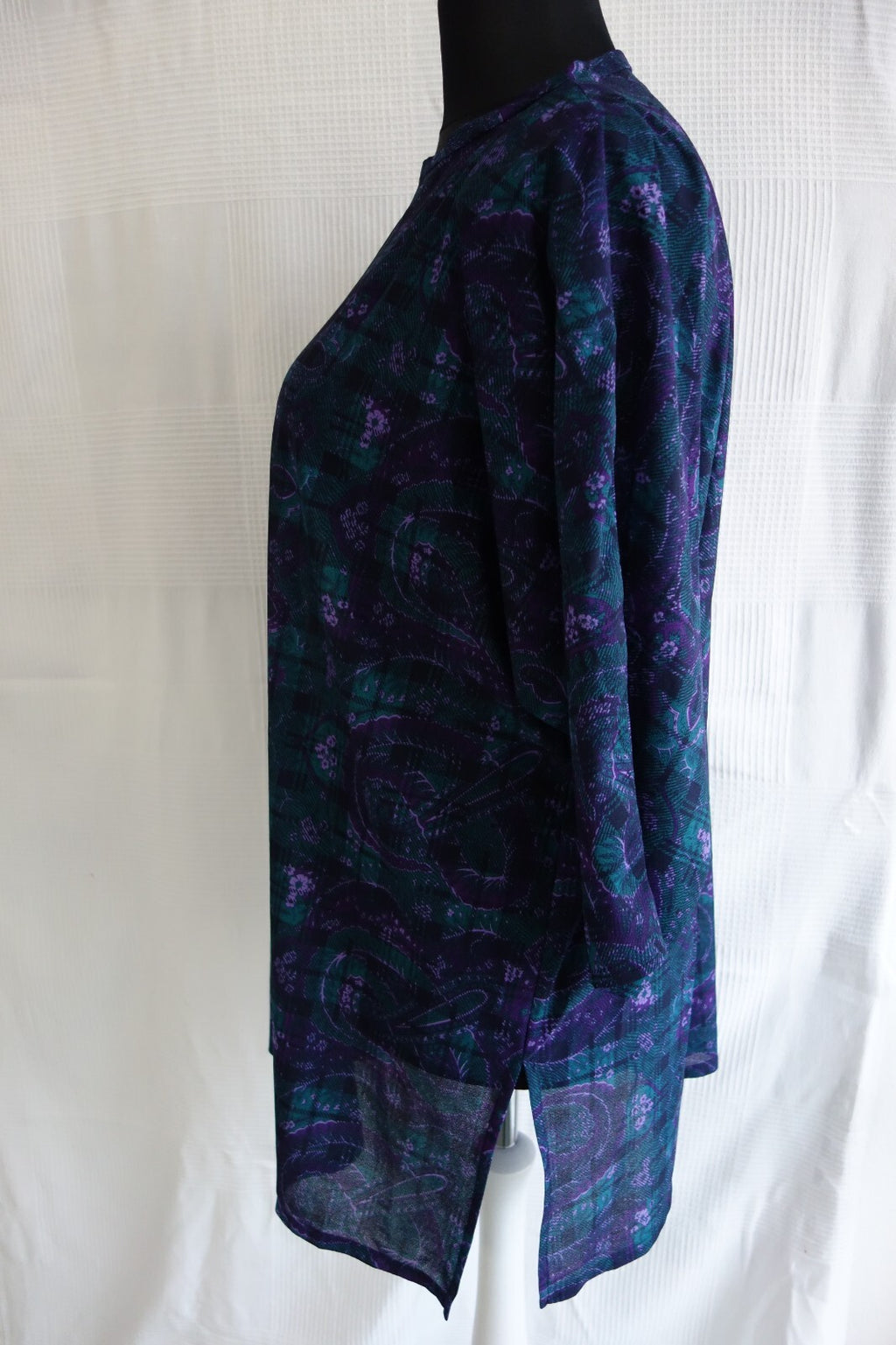 EK4267 Damen Shirt, lila- grün, Gr.521