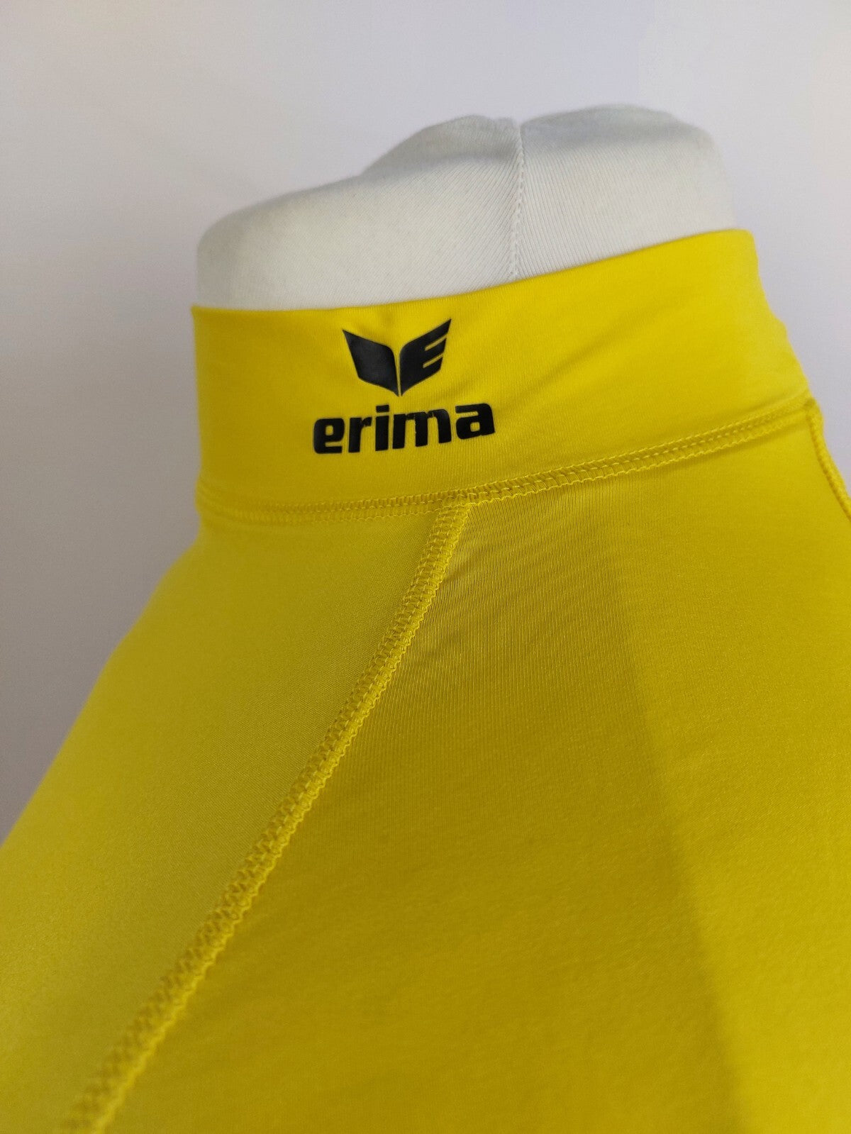 EK0131 Herren Sportshirt von Erima, gelb, eng, Gr. L2