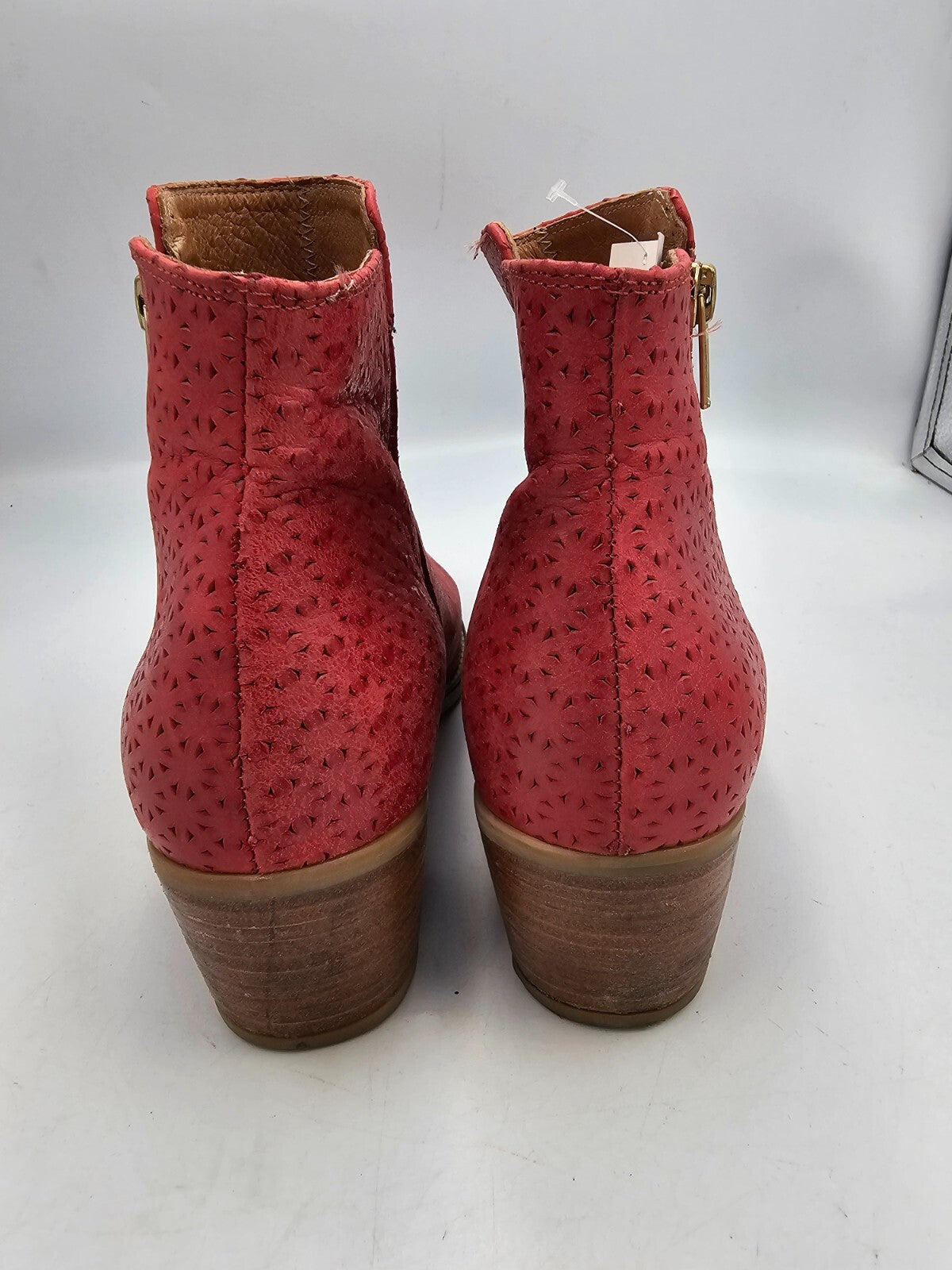 ES0647 Damen Stiefletten von Lin Walking, melonenror, Gr. 384