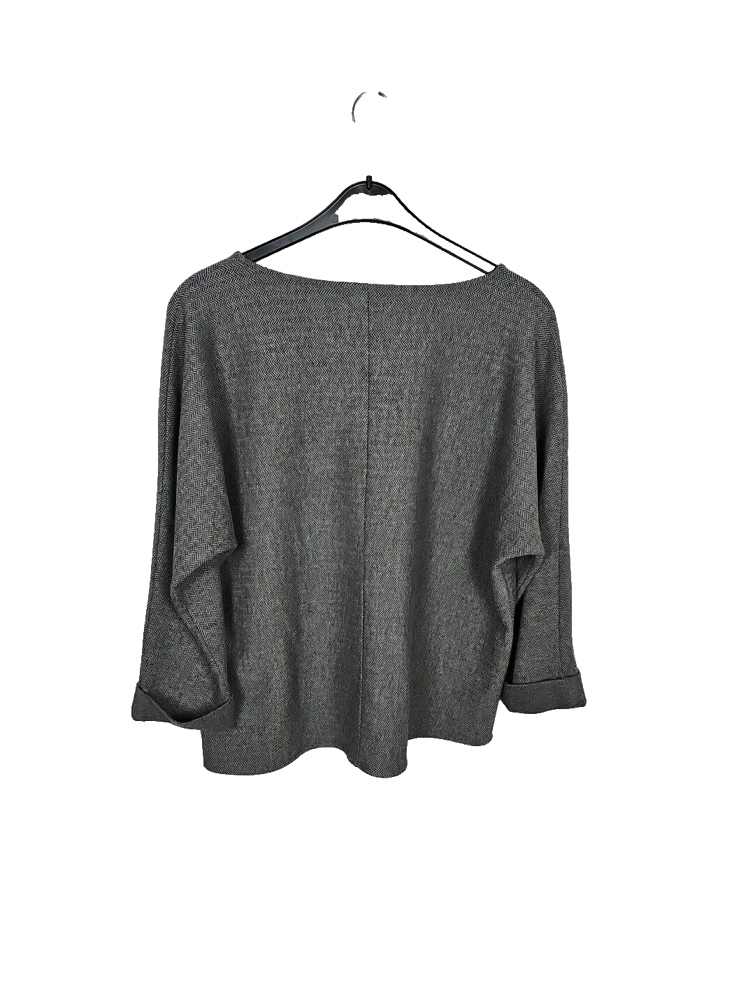EK622 OPUS  Ganya Pullover/Strickpullover  Feinstrick grau Langarm GR. 42 1