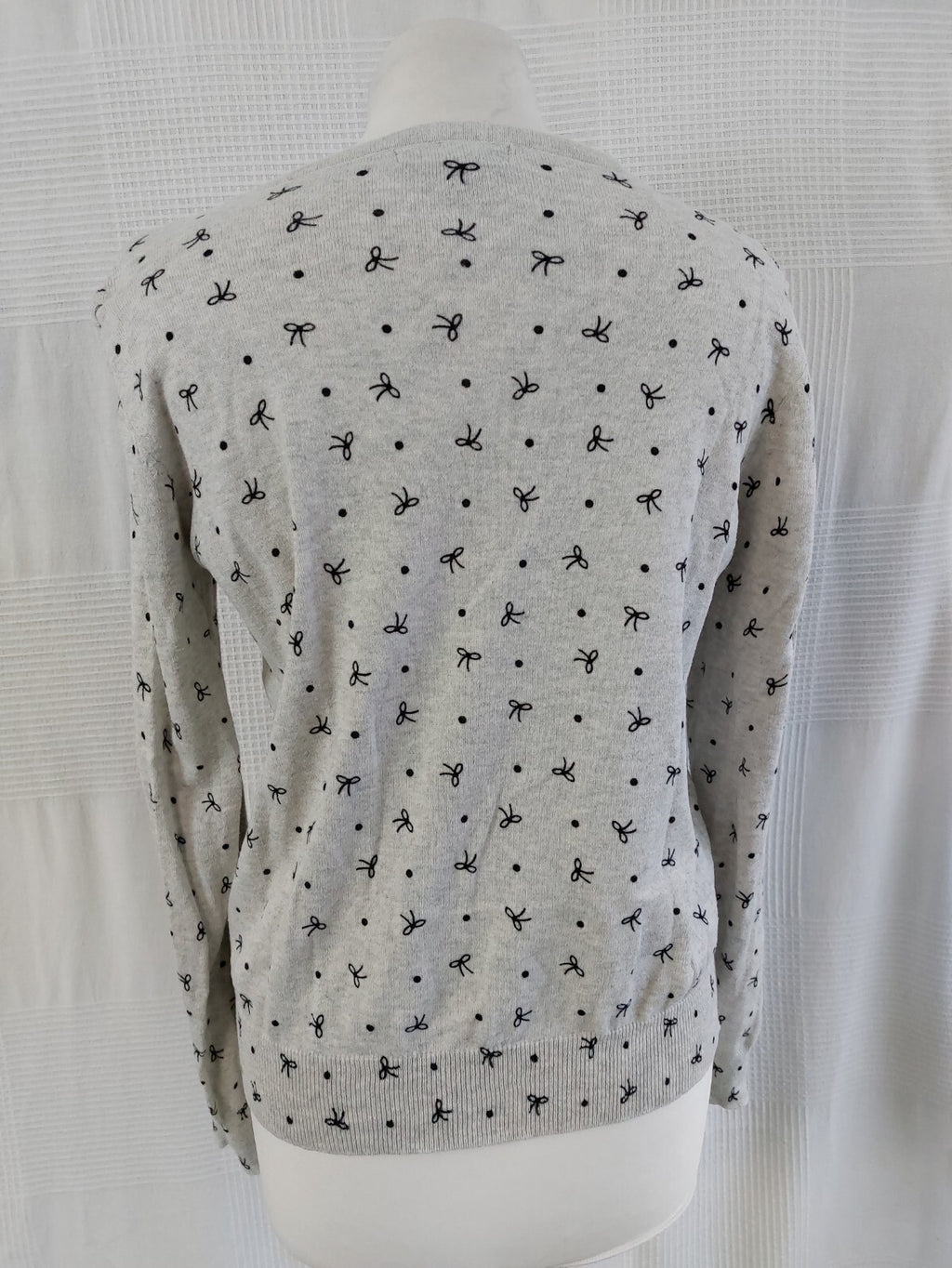 EK525 Damen Strickjacke von Atmosphere, grau gemustert, Gr. 424
