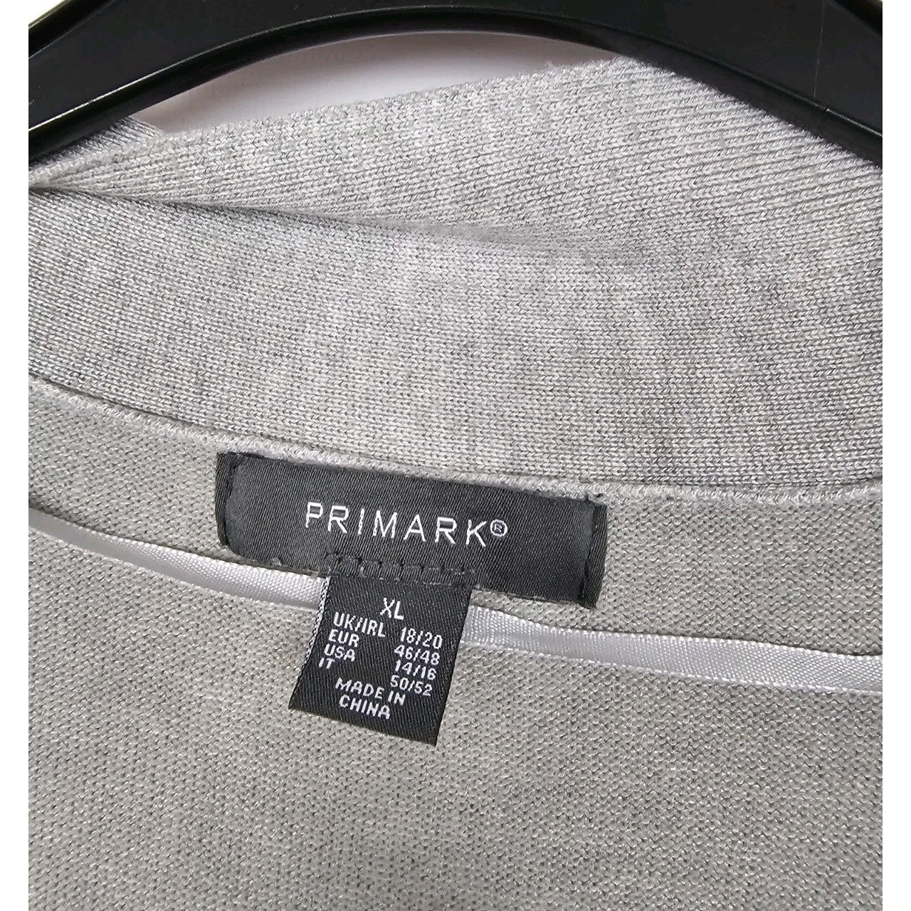 EK10609 Damen Strickjacke von Primark, Grau, Gr. XL5