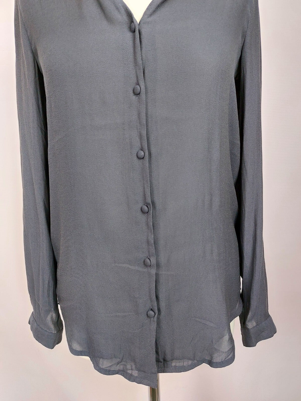EK3747 Damen Bluse von H&M, grau, Gr. S2