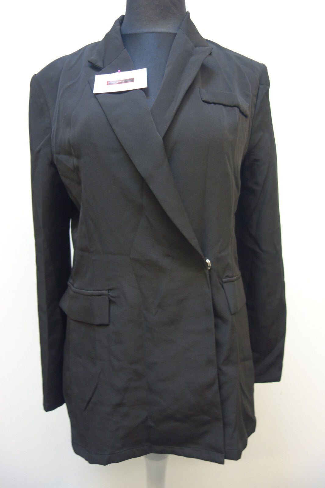 EK2875 Damen Jacke von Shein, schwarz, Gr. XL0