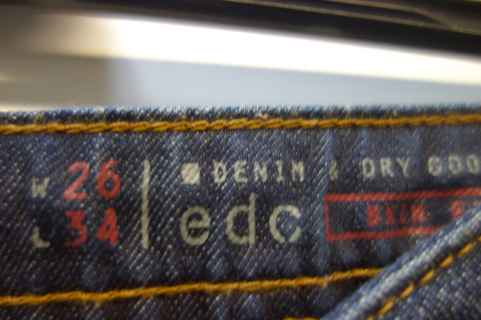 EK0290 Damen Jeans von edc, blau, gr. W26 L342