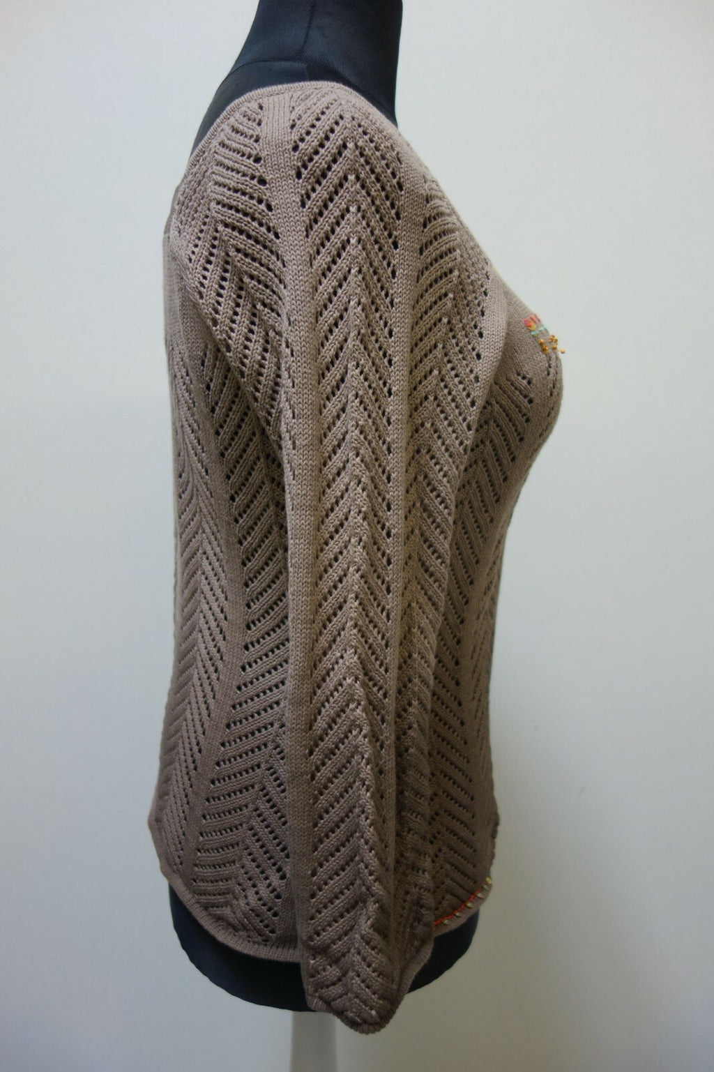 EK1712 Damen Pullover von Fransa, hellbraun, XL3