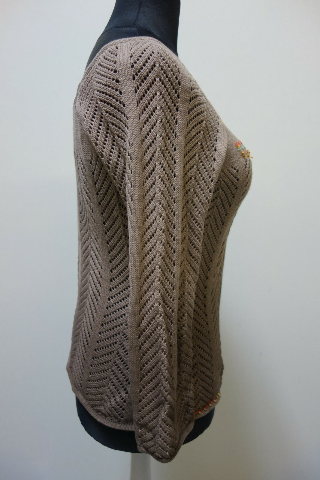 EK1712 Damen Pullover von Fransa, hellbraun, XL3
