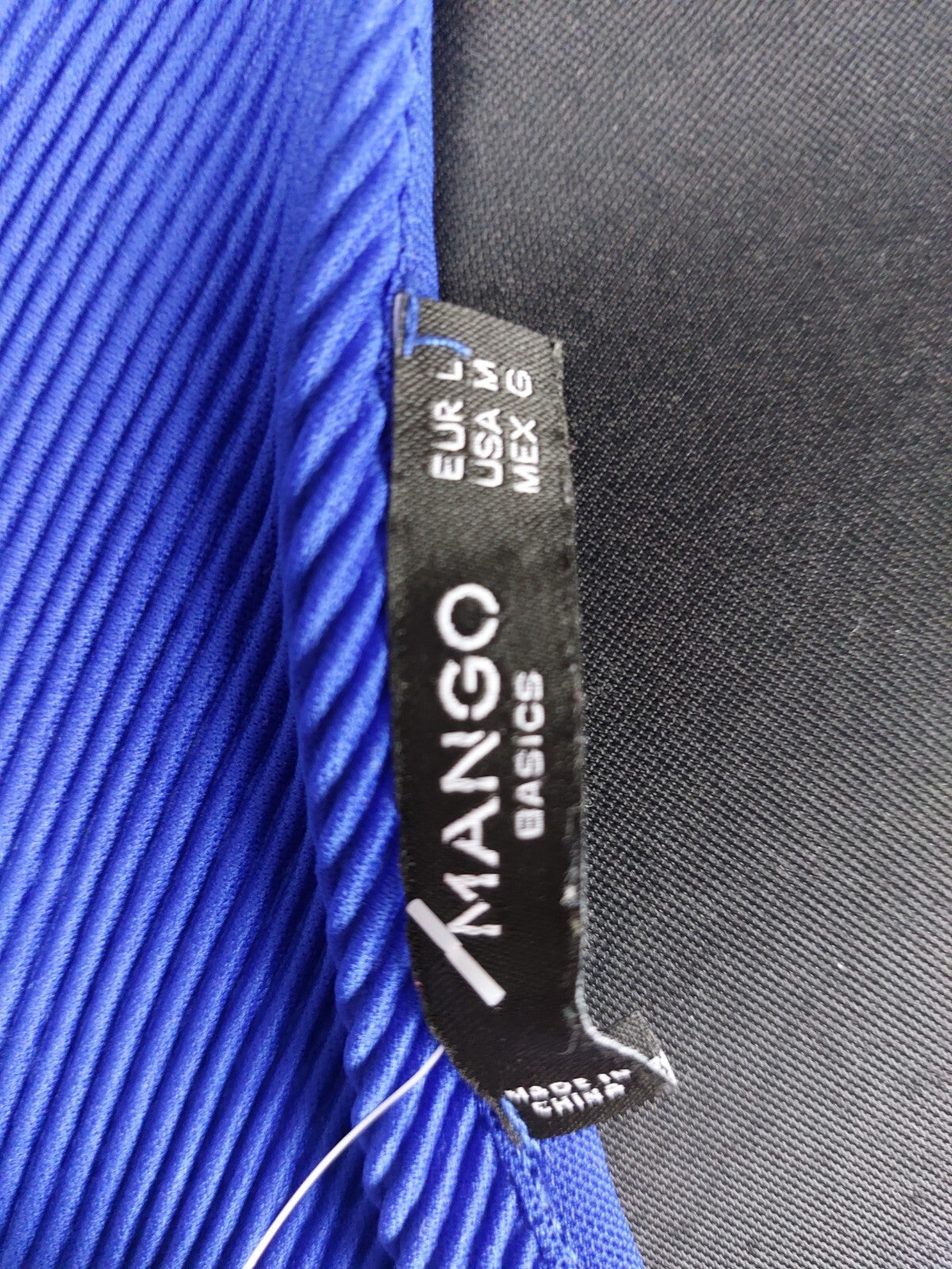 EK4651 Damen Top von Mango, blau, Gr.L4